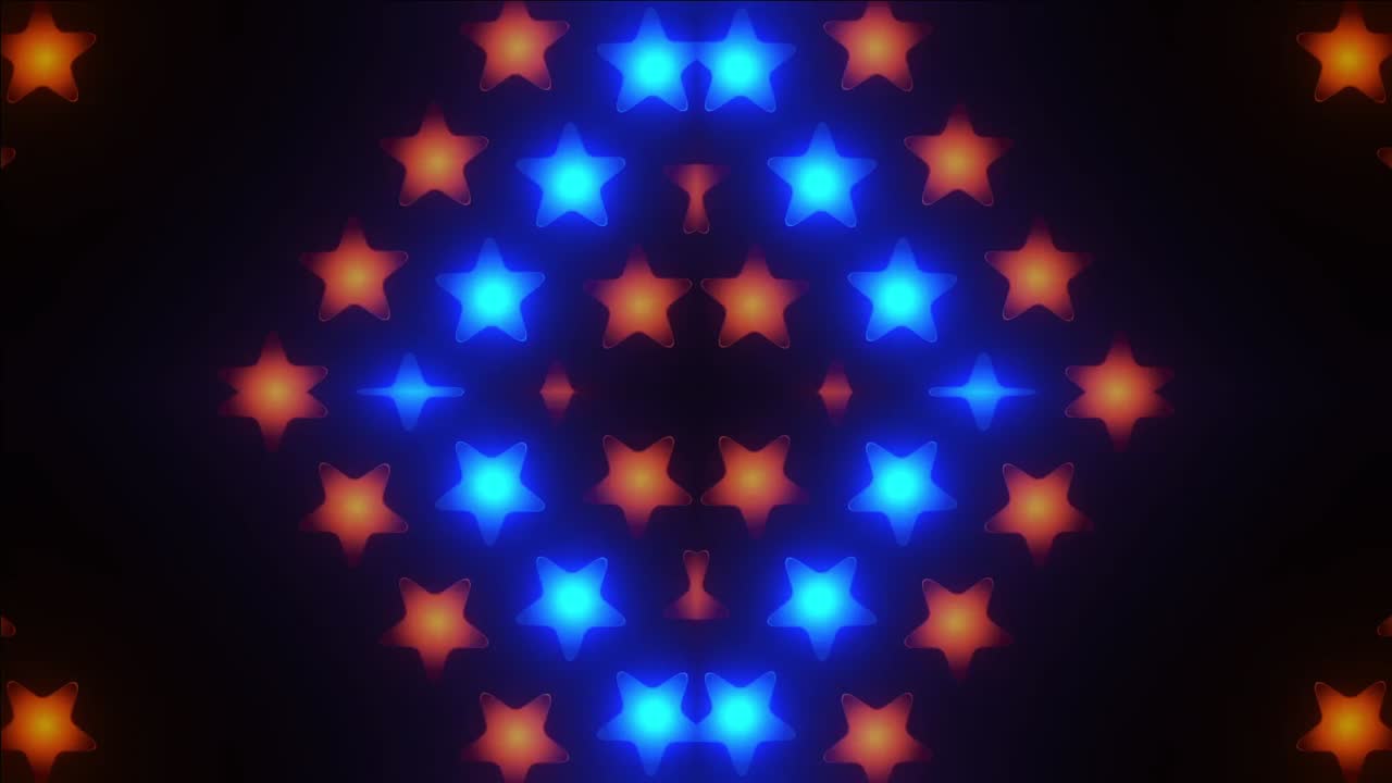 Abstract Star Pattern Visualizer