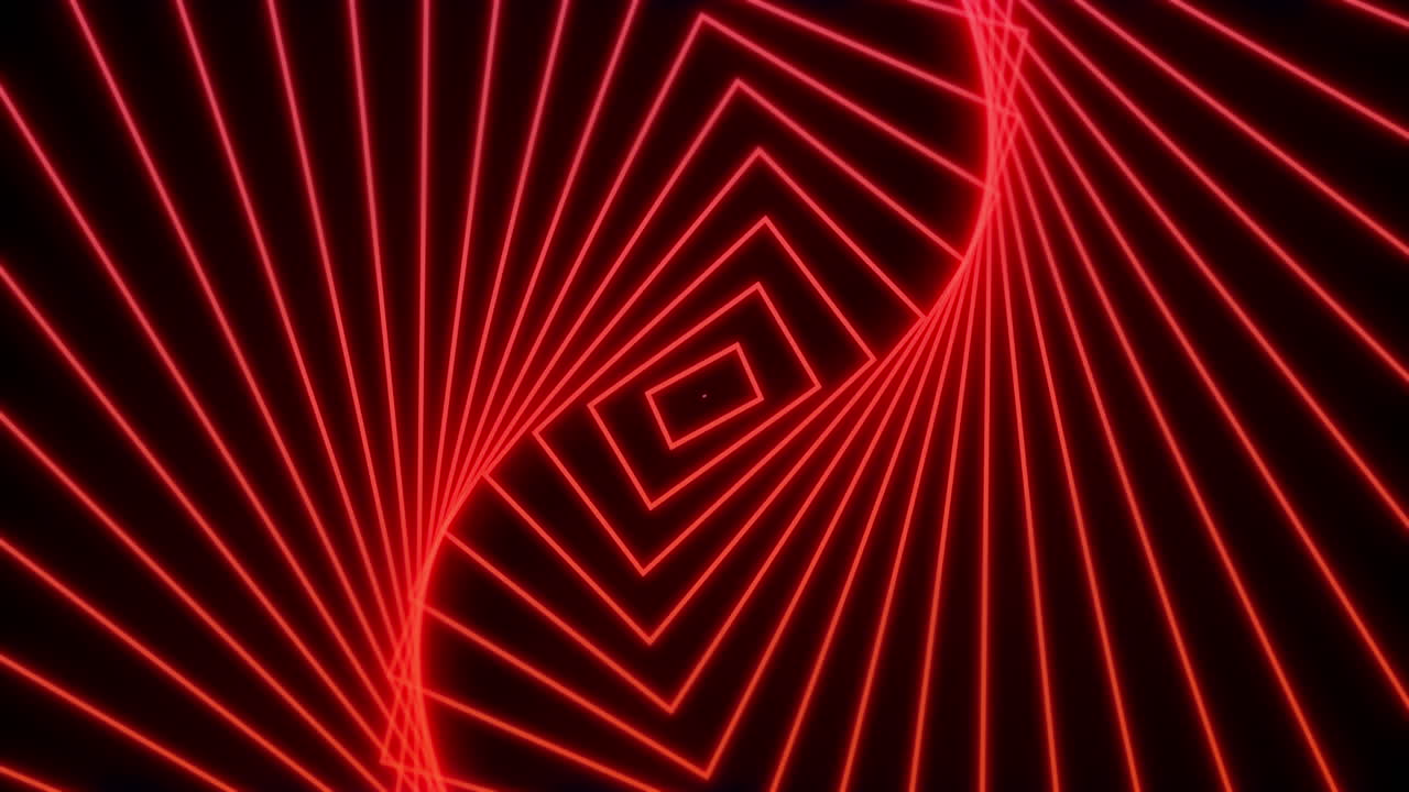 Abstract red spiral lines