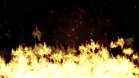 fire background animation