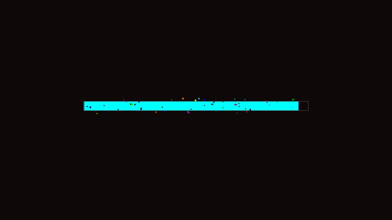 Progress bar shows a loading animation that video creators can use for their projects. The design is simple with a clear focus on functionality. This tool helps in visualizing loading processes