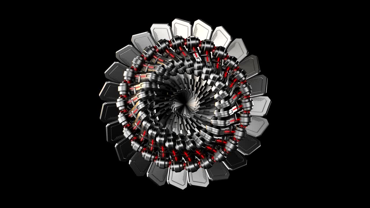 ilustración 3d de la tecnología futura, antecedentes del concepto de seguridad.