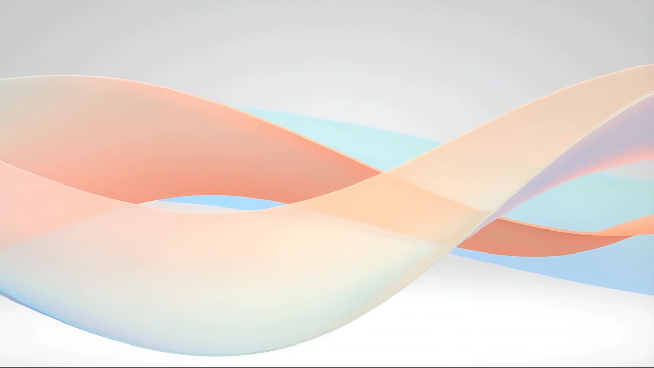 Minimal Abstract Wave Motion Background 4K
