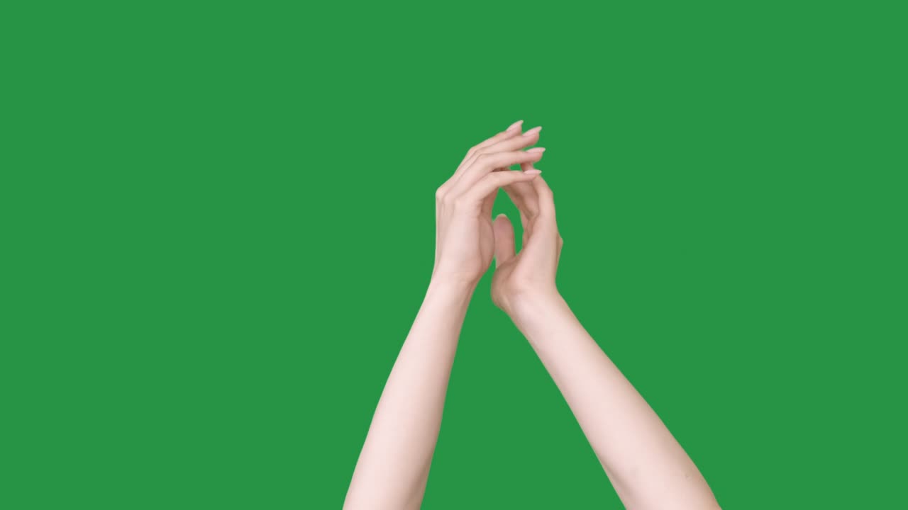 손 치료, 피부 관리, 여성 손바닥 만지기