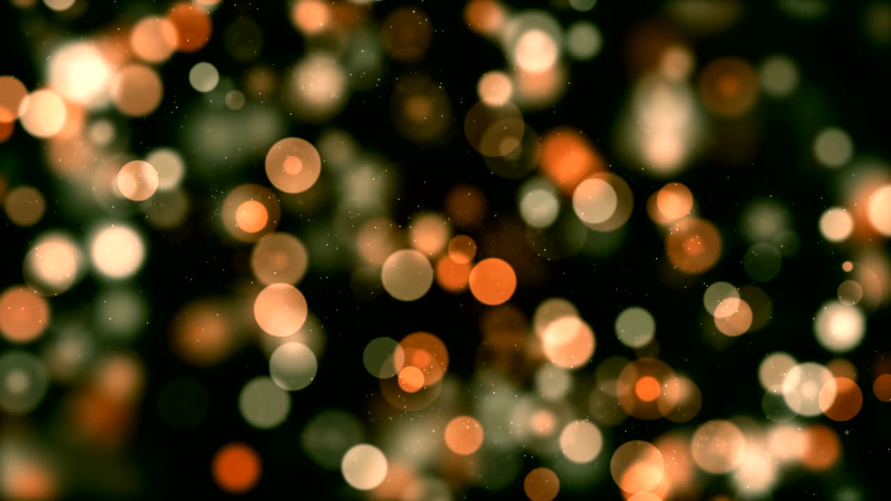 fondo abstracto de partículas brillantes lentas. bucle sin costuras. tienen diferentes colores. consulte mi página