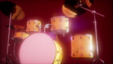 drum-set-with-DOF-and-lense-flair