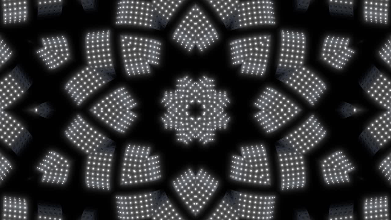 Abstract Geometric Light Pattern