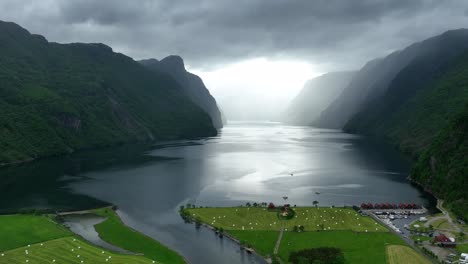 Frafjord---Fjord---Norway---Norwegen---Aerial