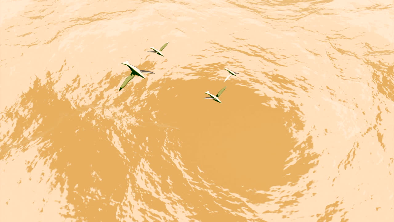 물 위 를 날아다니는 새 들