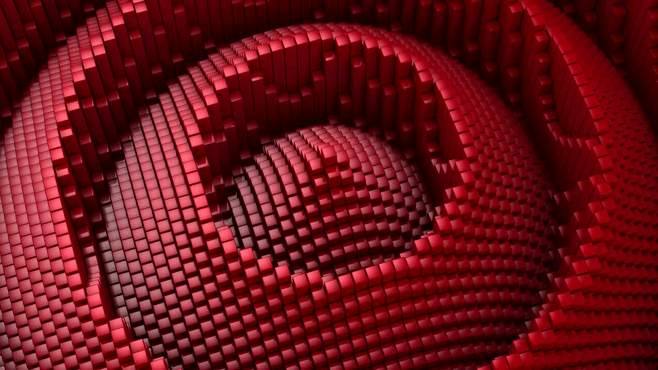 las cajas forman una onda