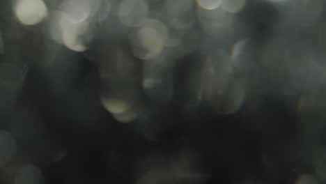 encantamiento de vacaciones oropel foco suave bokeh en 4k