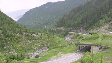 transfagarasan pass in summer. crossing carpathian mountains in romania, transfagarasan is one of the most spectacular mountain roads in the world