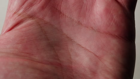 security biometrical scanner denying hacker access verifying person hand print. digital protective touchscreen identifying human scanning palm processing personal data. futuristic protection close up. high quality 4k footage