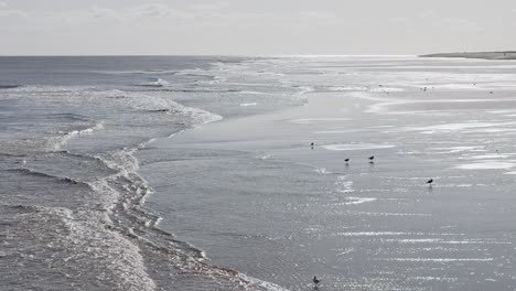 Ingoldmells-South-Ist-Ein-Sandstrand-An-Der-Küste-Von-Lincolnshire-In-Der-Nähe-Des-Gleichnamigen-Ferienortes