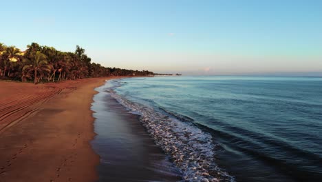 serene beach at sunrise in puerto rico