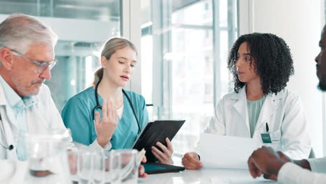 medical professionals in a meeting
