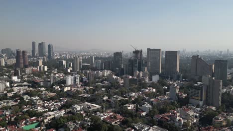 aerial tour of polanco: mexico city upscale shopping and dining destination