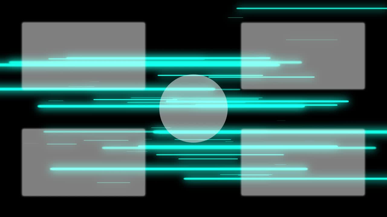 iluminación del objeto tarjeta final pantalla final gráficos de movimiento