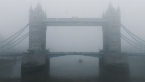 london fog in winter