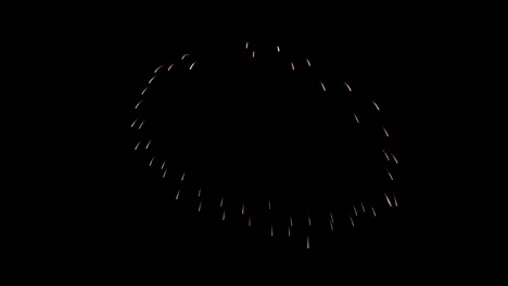 abstract realistic colorful fireworks 4k loop animation magical sparkle explosion particles