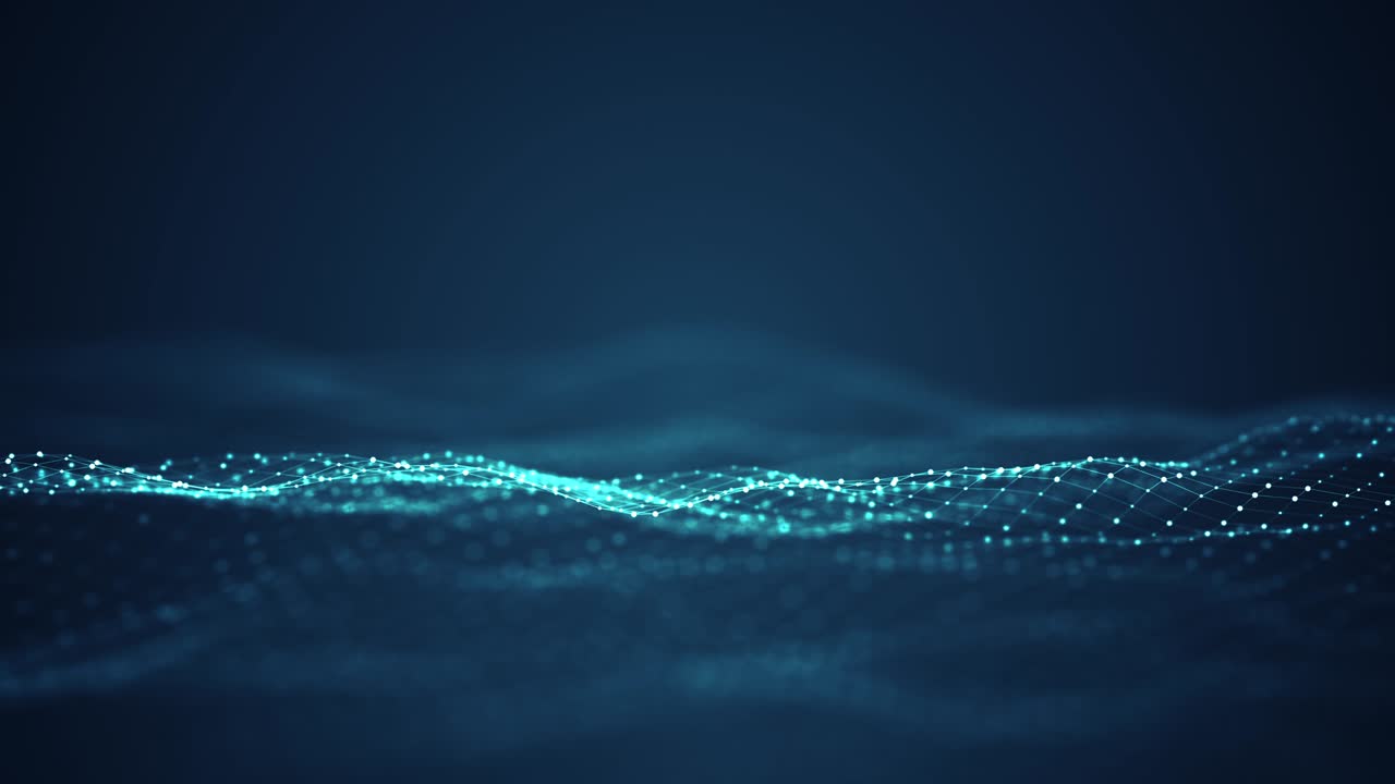 Technology digital wave background concept.