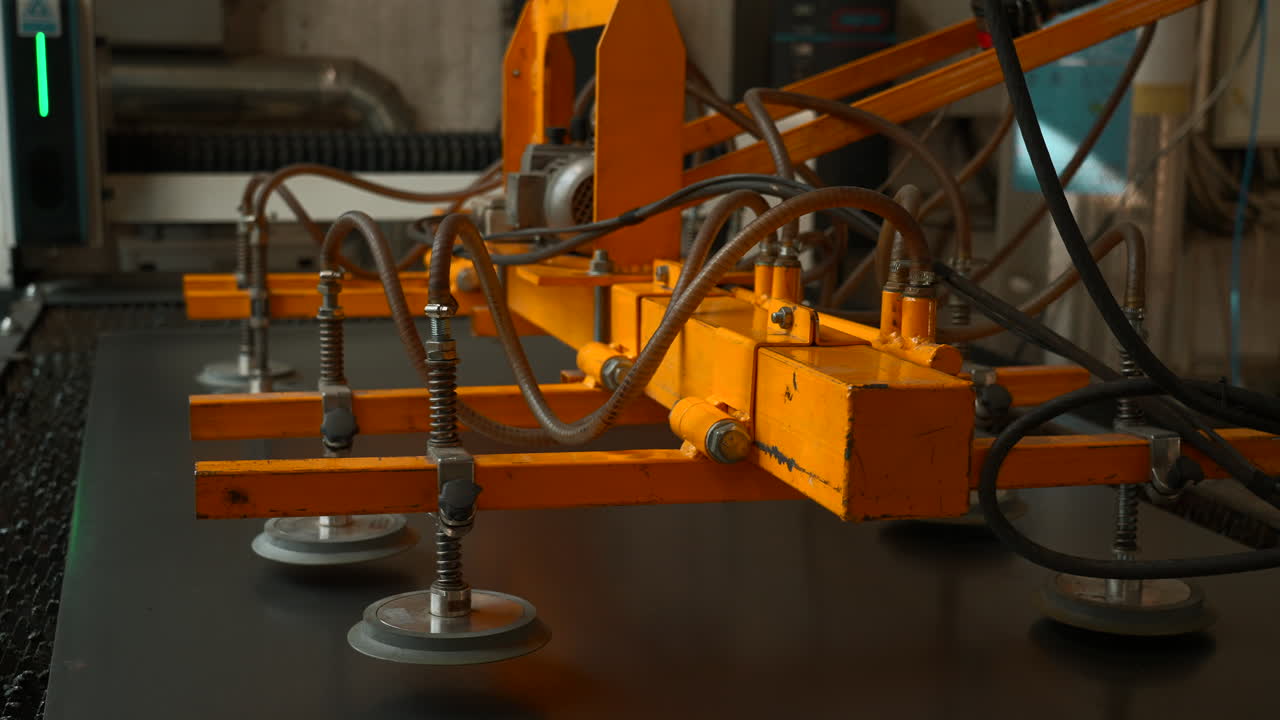 sistema automatico di movimentazione delle lastre metalliche