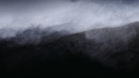 realistic dry ice smoke clouds fog