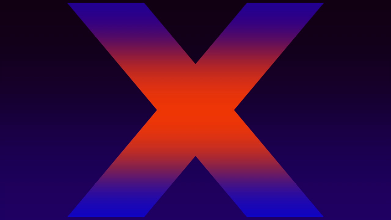 gran cruz roja en gradiente negro