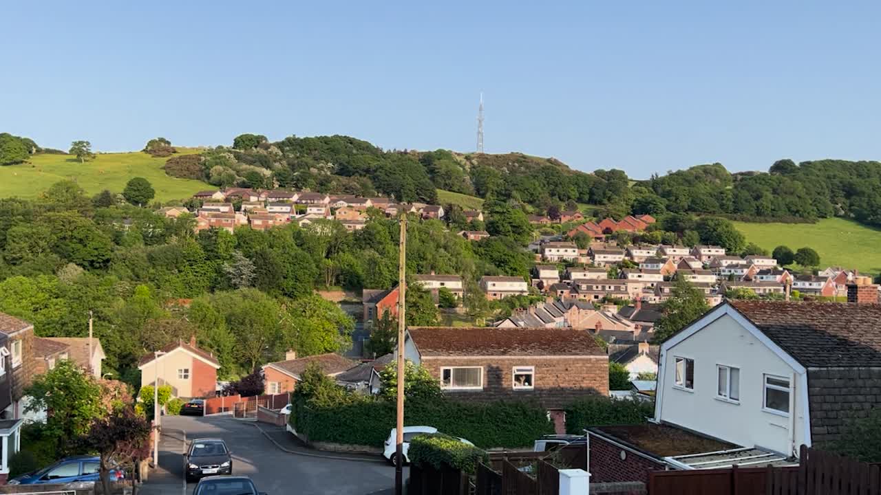 North Wales Conwy Town Houses View