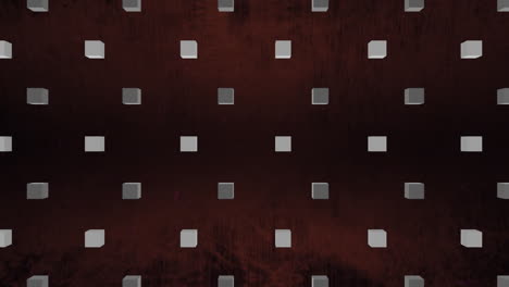 animación de cuadrados que se mueven sobre un fondo negro