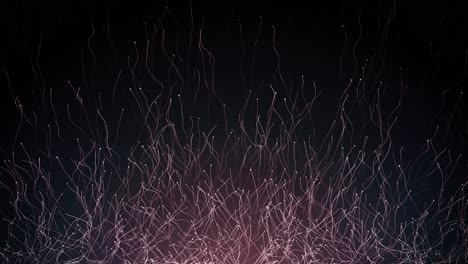 flujo de partículas abstractas