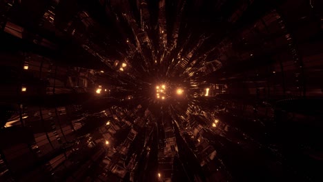 abstrakte tunnelanimation