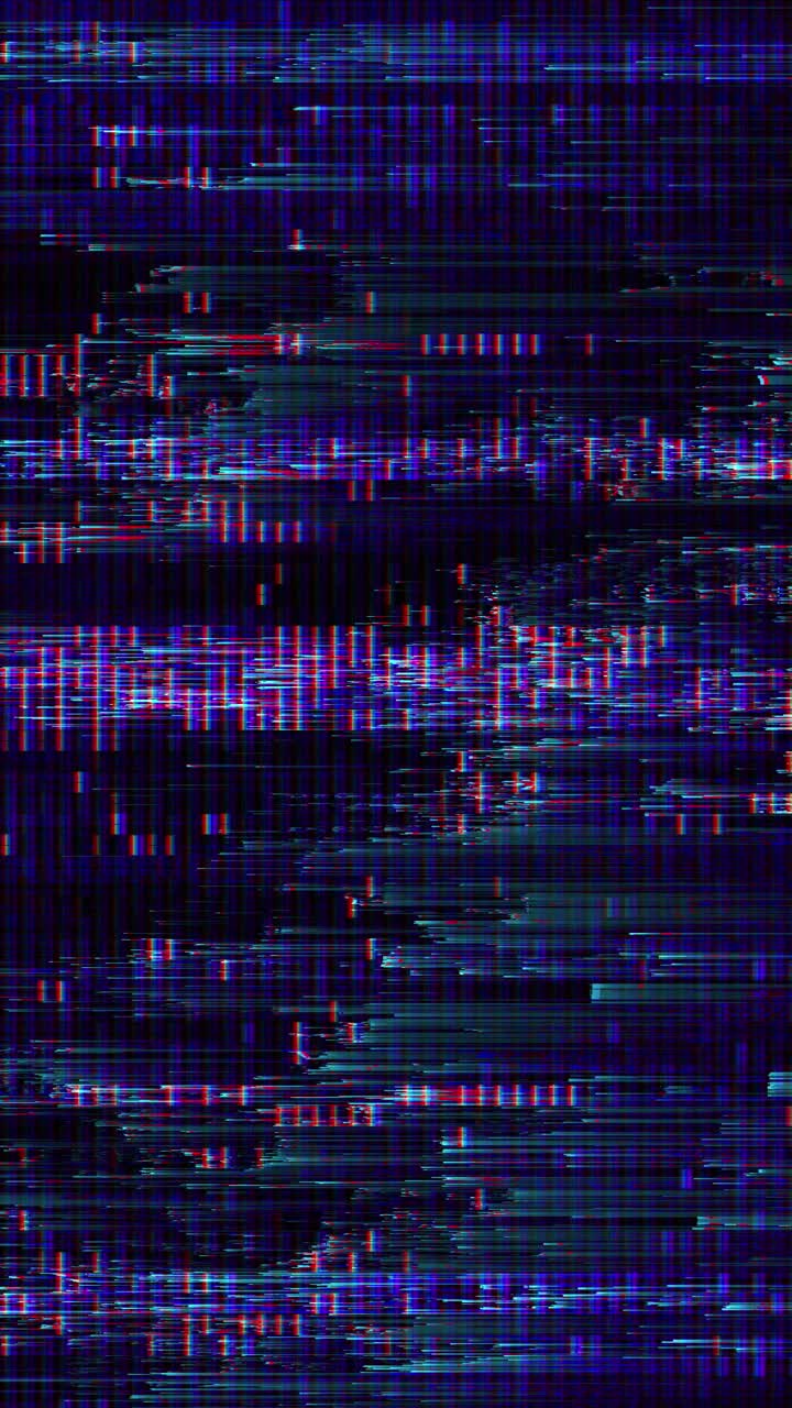 Dynamic Digital Glitch Effect with RGB Noise and Pixel Distortion