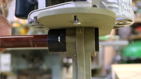Making wooden threads using a jig and wood router