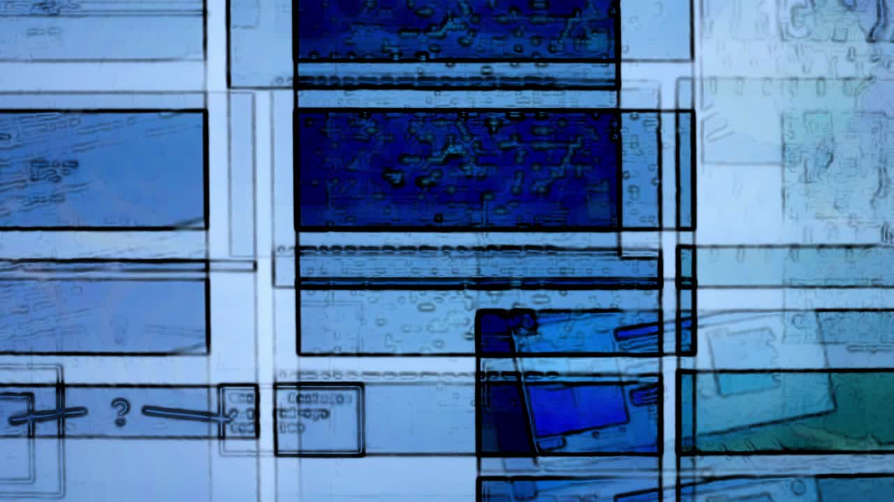 fondo de dibujos animados de bucle de movimiento rápido.