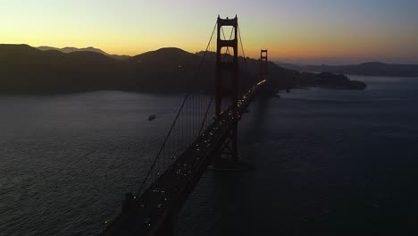 san francisco - golden gate bridge - sunset