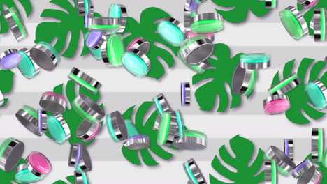cuidado de la piel producto de belleza rubor bucle azulejos fondo giratorio naturaleza