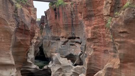 Aerial-HD-drone-footage-of-Bourke's-Luck-Potholes-Canyon