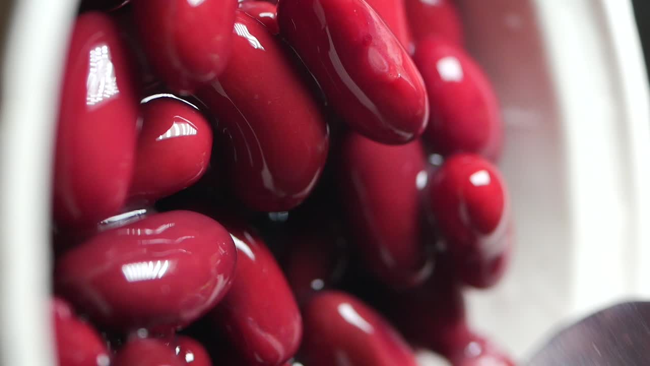 Close-up of Red Kidney Beans