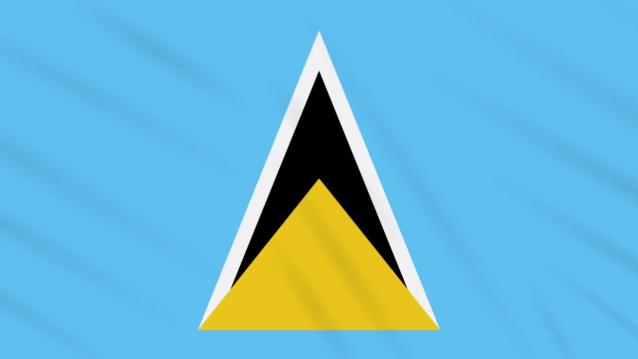 세인트루시아 발을 흔들고 있는 천 배경, 루프