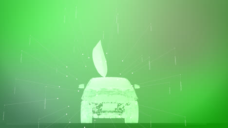 4K-Electric-car-motion-graphics-loop-green