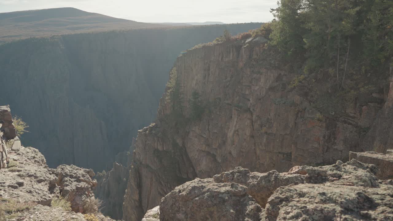 paisaje panorámico del cañón