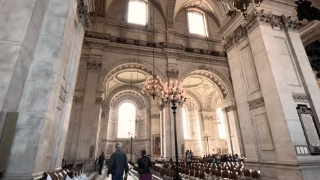 interior of st. paul's cathedral, london