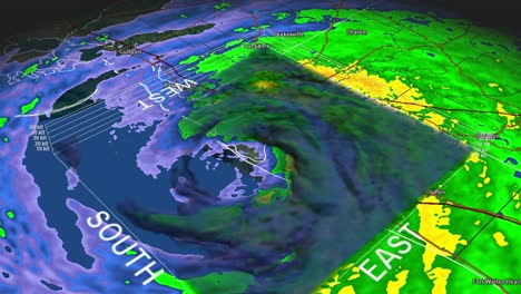 hurricane ivan eye 3d radar