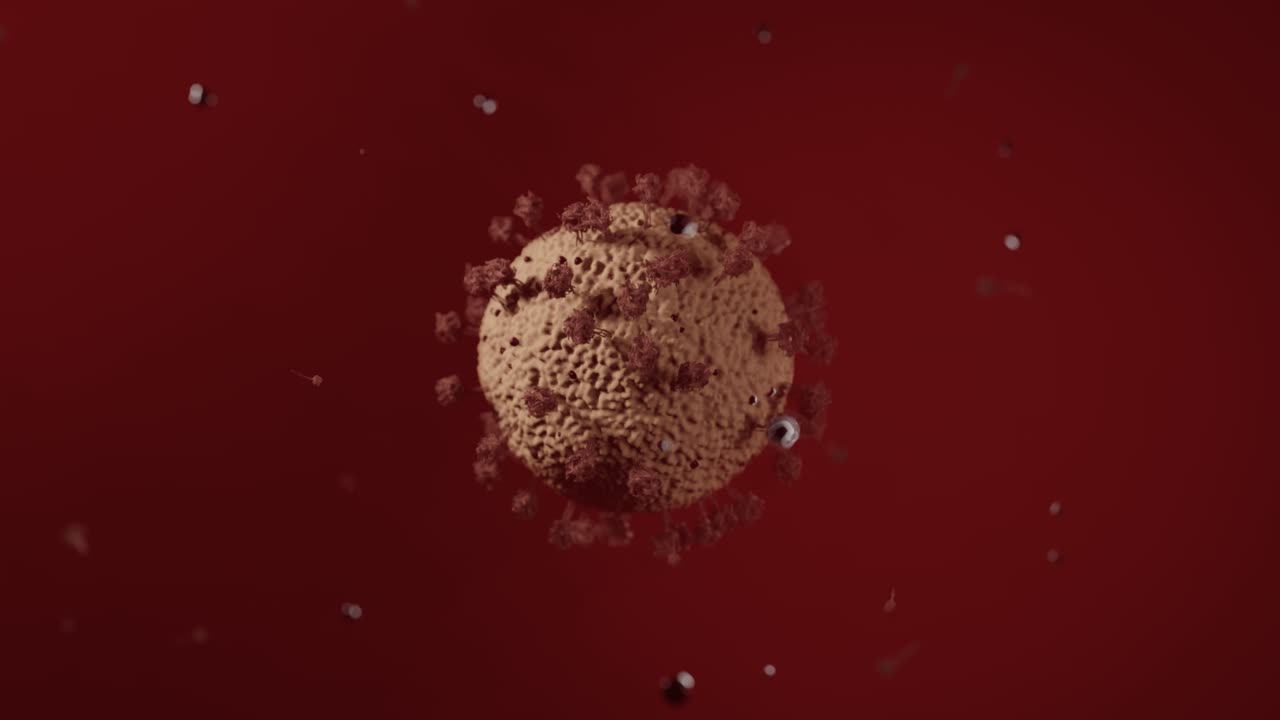 virus coronavirus microscópico covid 19 célula ncov infección corona macro