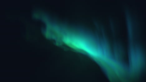 mesmerizing green aurora borealis lights up the night sky