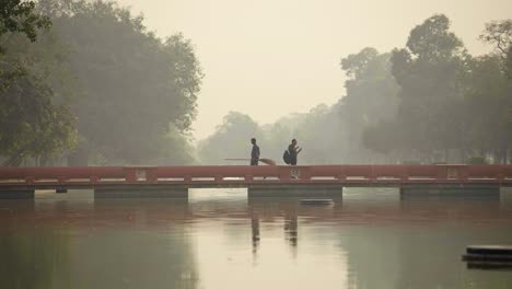 bridge near india gate at kartavya path