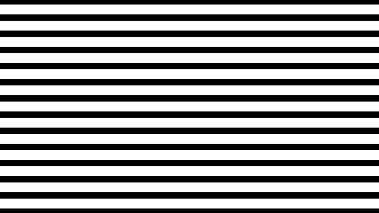 Abstract Animation of Expanding and Contracting Horizontal White Lines