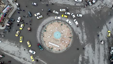 plaza shahidano en la ciudad de kandahar, afganistán