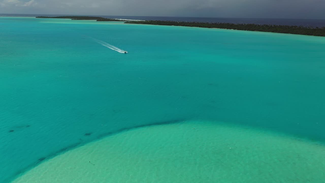 islas cook - paseo en barco aitutaki