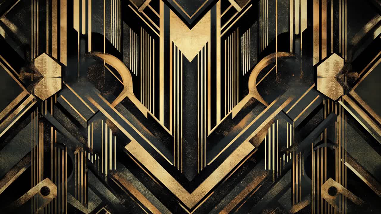 Art Deco Geometric Pattern